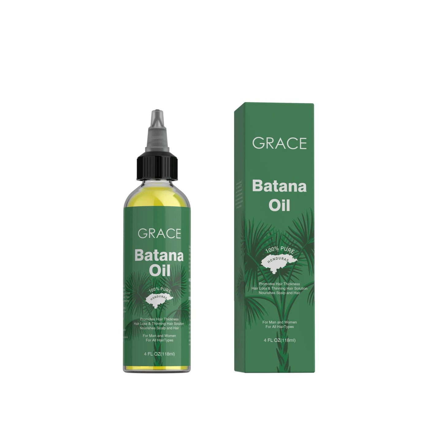 100% Batana Oil pure Dr Serbi raw Unrefined oil for Hair Growth Natural for Thicker