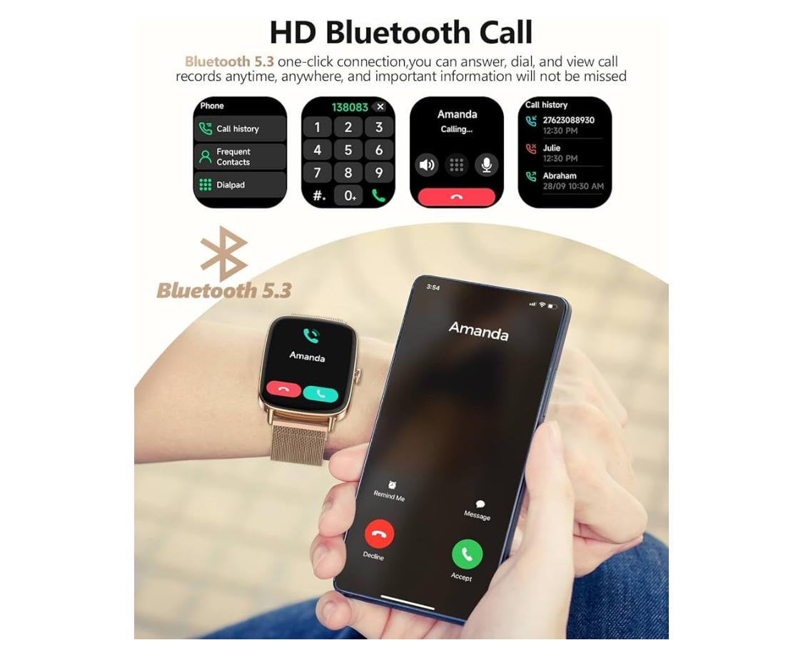 Smart Watch for Women& Men